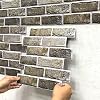 11.8 x 11.8 inch 3D-wandpanelen PVC Schuim muur bakstenen sticker verwijderbare behang zelfklevende behang peel en stick…