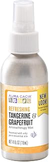 Aura Cacia Room and Body Mist, Refreshing Tangerine and Grapefruit, 4 Fluid Ounce