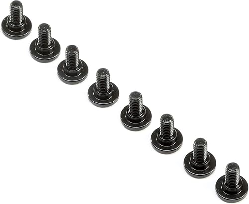 TEAM LOSI RACING Tornillos de montaje del motor 8 piezas de recambio del cochedel camión del gas 8X TLR245005