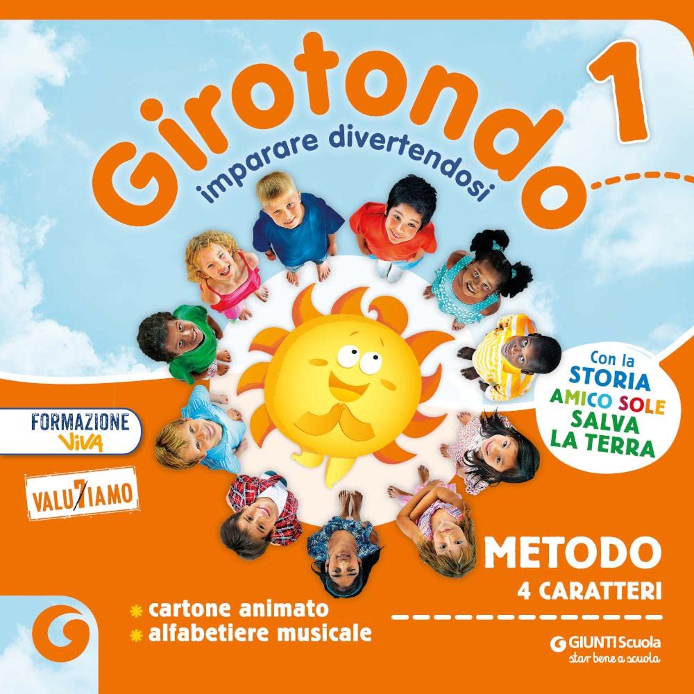 Girotondo. Con Metodo 4 Caratteri, Letture, Discipline, Quaderno Discipline, Quaderno Scrittura, Quaderno Accoglienza, Educazione Civica, Quaderno ... Con E-Book. Con Espansione Online (Vol. 1) - 4