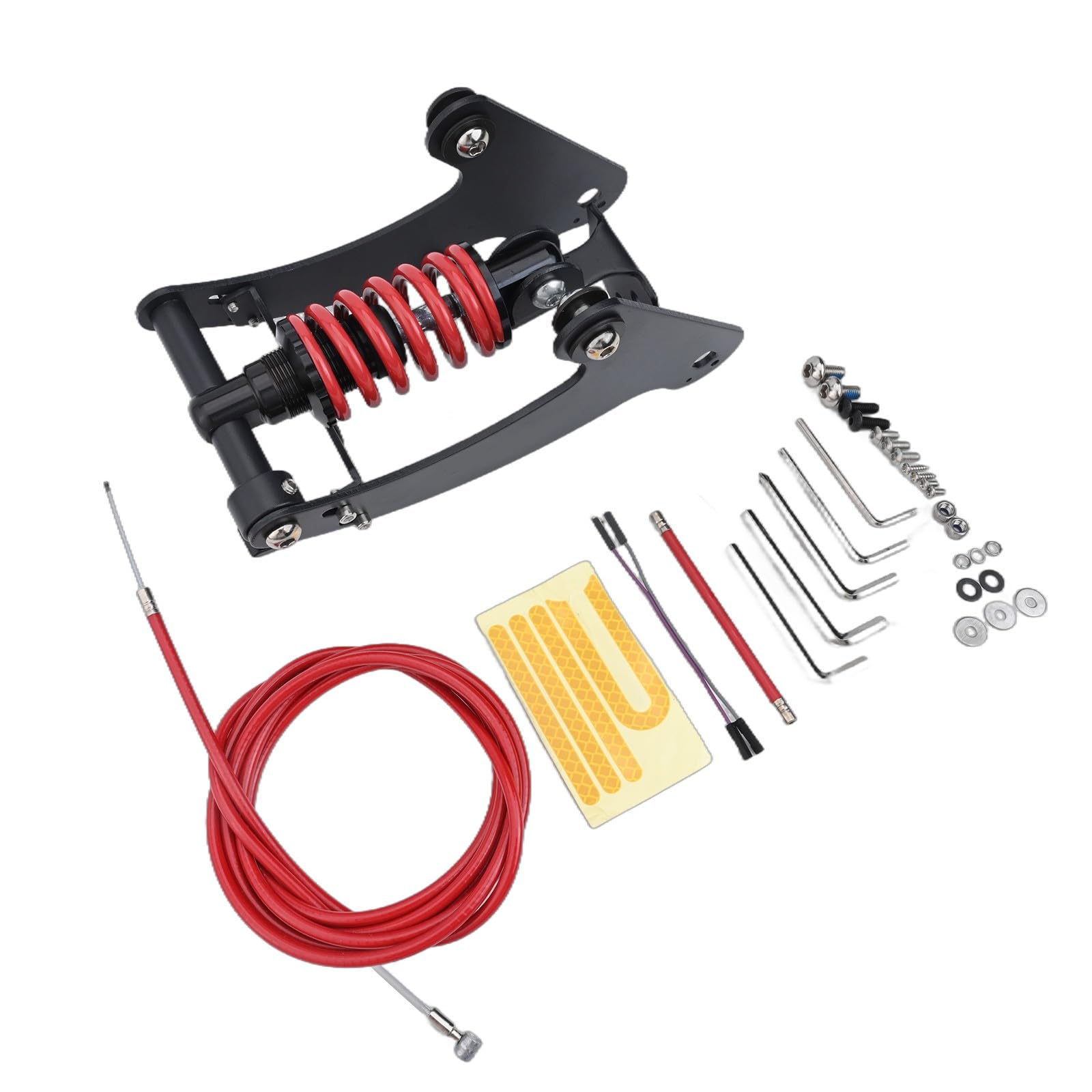 Kit de vaccination arrière pour scooter électrique Xiaomi M365, 1S, Pro et Pro2, suspension en acier, noir