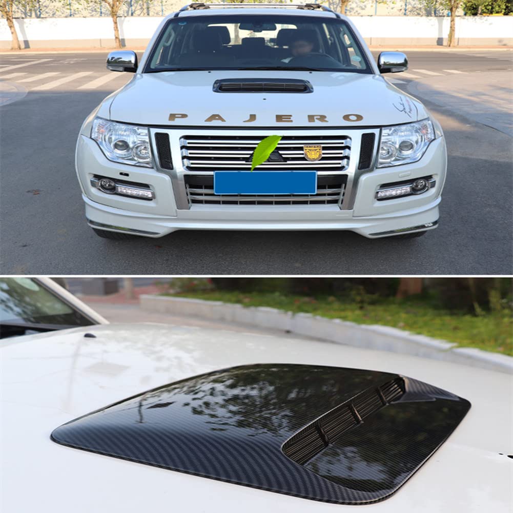 Bhuuno BONNET HOOD FOR MITSUBISHI PAJERO (CARBON FIBER)