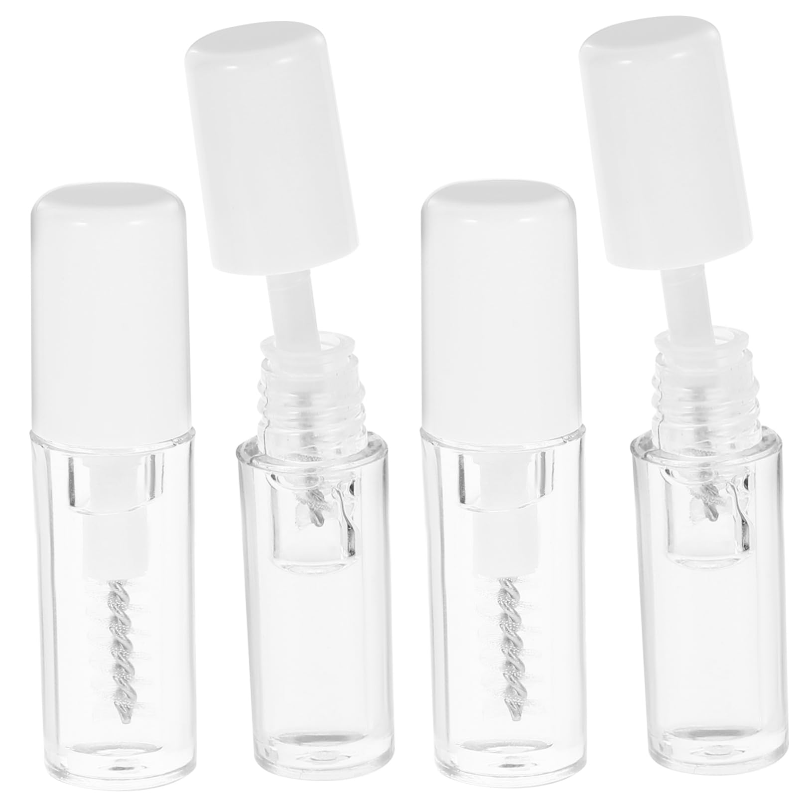 FOMIYES Natural Brow Gel Liquid 4pcs Eyebrow Setting Gel Lightweight for Busy Lifestyles