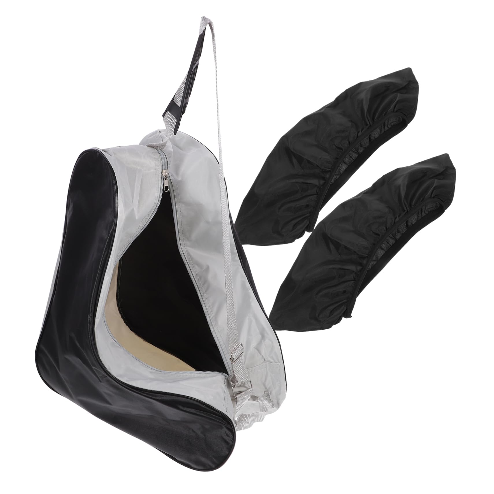 OSOLADY Roller Skates Bag Skates Shoe Pouch 1 Set of 3 Pcs Oxford Material Easy to Use