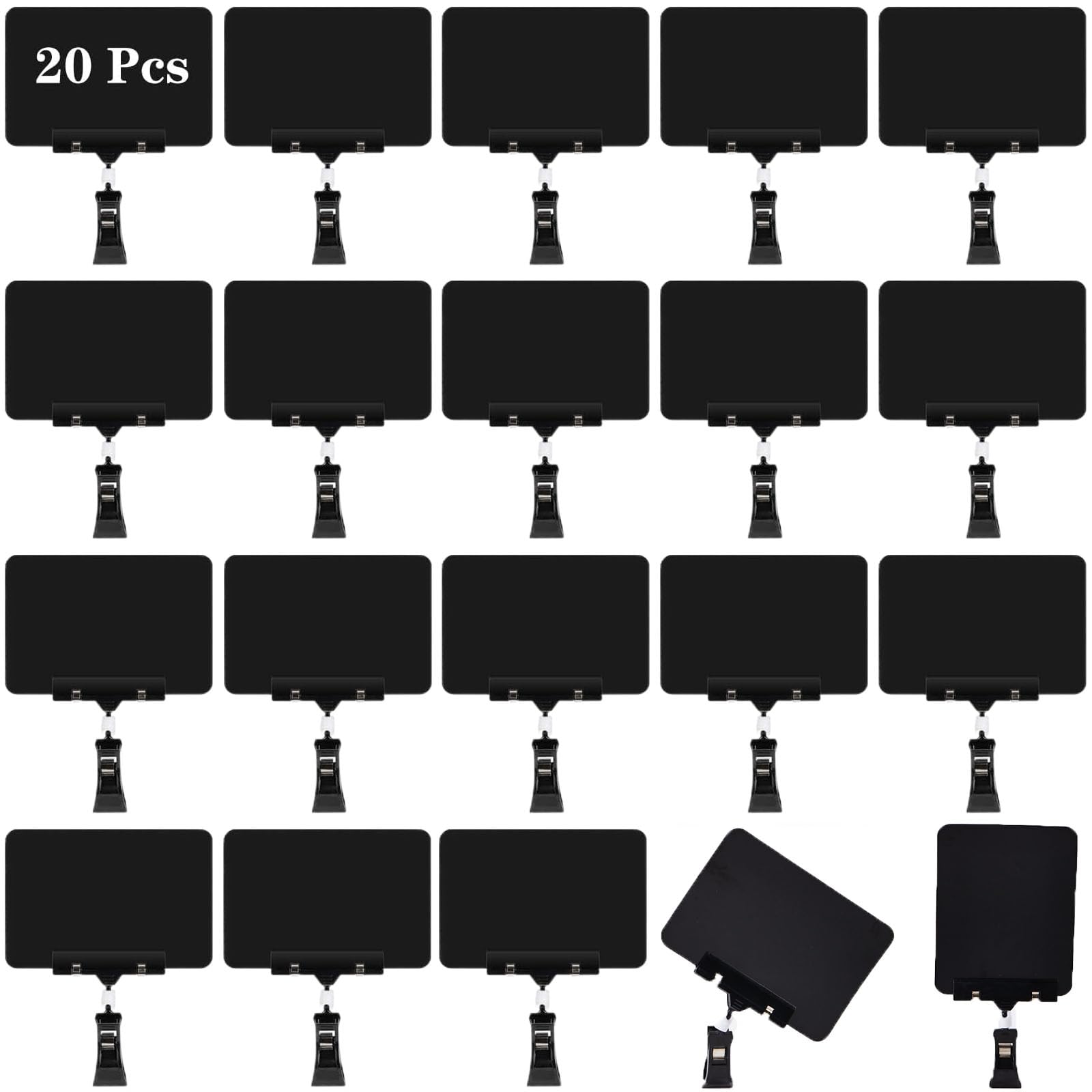 Food Labels & Sign Holders - 20 Pack -1