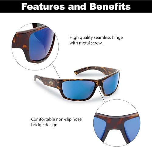 Miniatura 4 de Flying Fisherman Matecumbe - Gafas de sol polarizadas con bloqueador UV AcuTint para pesca y deportes al aire libre