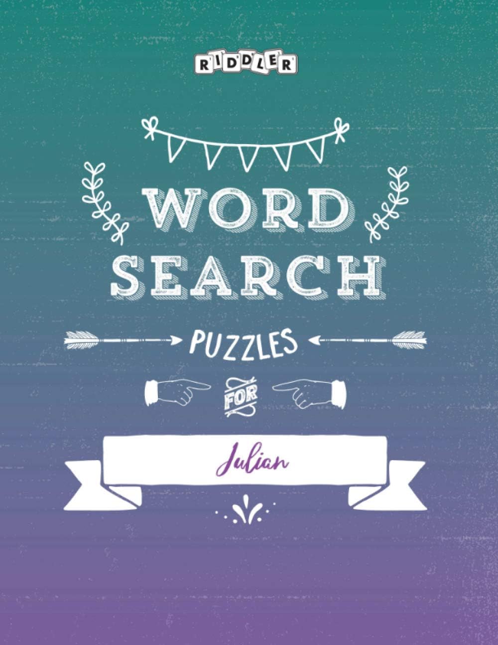 Word Search Puzzles for Julian Paperback – Big Book