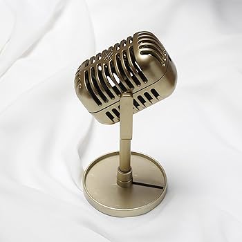 Amazon.co.jp: アップグレードされたレトロマイク小道具モデル