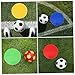 BESPORTBLE 4pcs Landmark Line Sign Pad Spot Markers for Boys and Girls Sports Colorful Floor Dots for Classroom Training