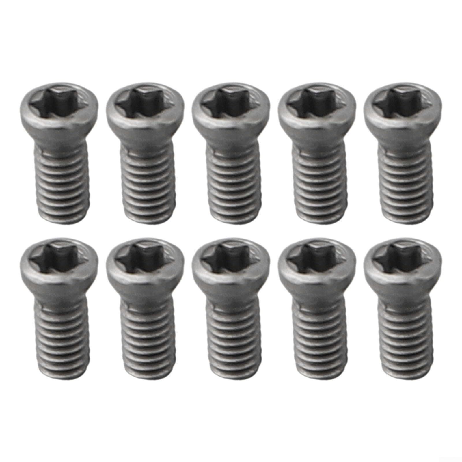 Set Di 10 Viti Torx Per Tornio CNC – Acciaio Ad Alta Resistenza, Misure Assortite Da M2 A M5, Per Lame In Carburo E Attrezzature Meccaniche