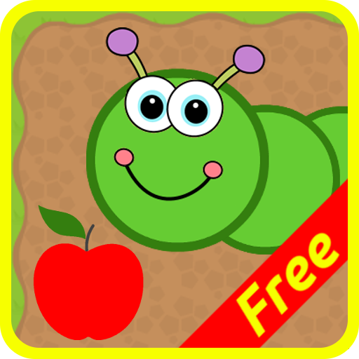 Hungrige Raupe (Schlange Spiel)