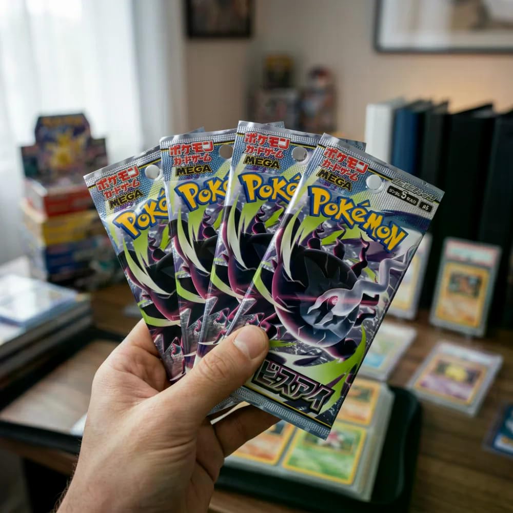 Pokemon Abyss Eye Display giapponese – 30 booster da 5 carte, Mega serie M5, Mega Darkrai ex