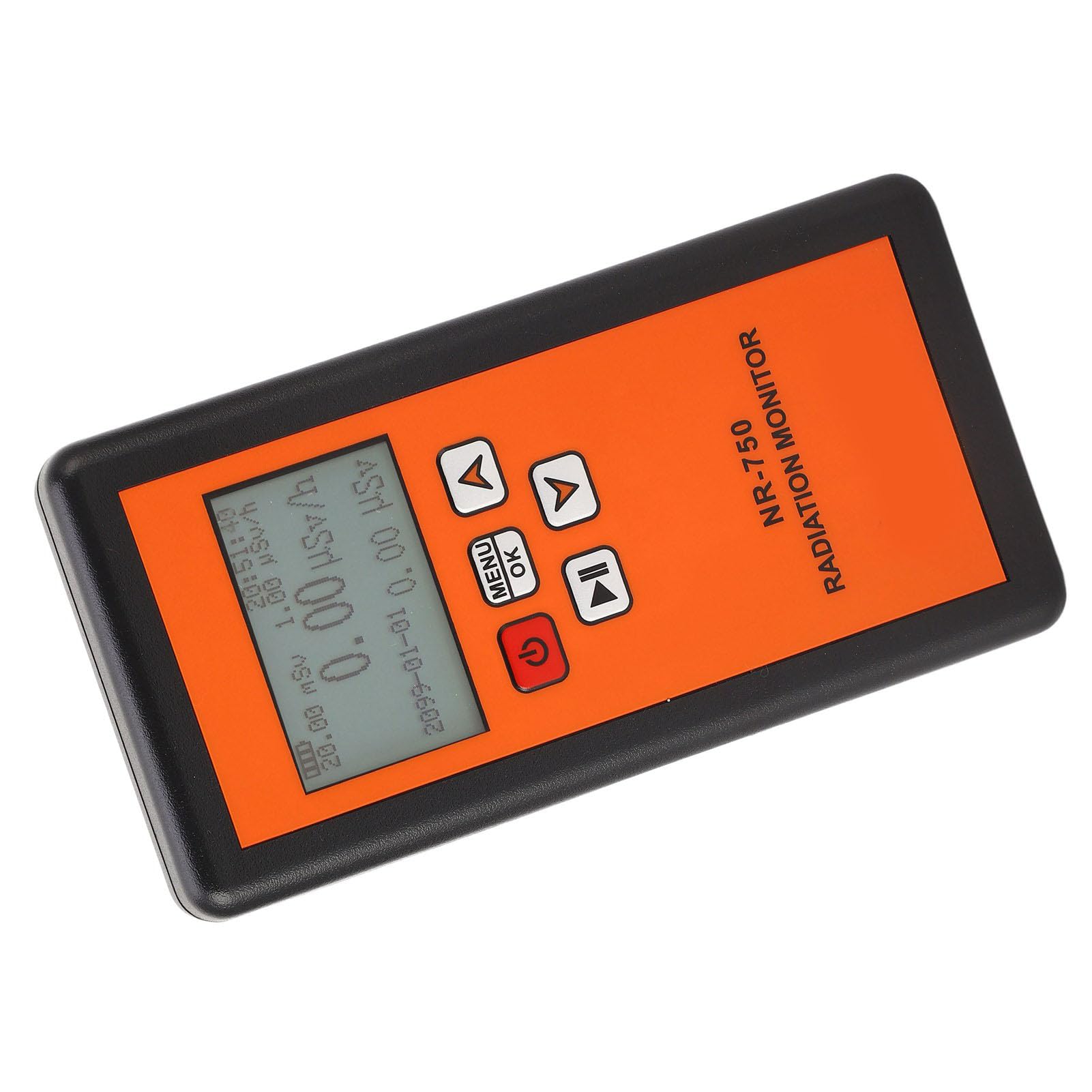 Hyuduo Detektor Promieniowania Przenośny, Ręczny Licznik Geigera z Wyświetlaczem LCD Ładowalny Monitor Promieniowania Jądrowego z Alarmem Wysoka dokładność Łatwe Przenoszenie do Użytku w Domowym
