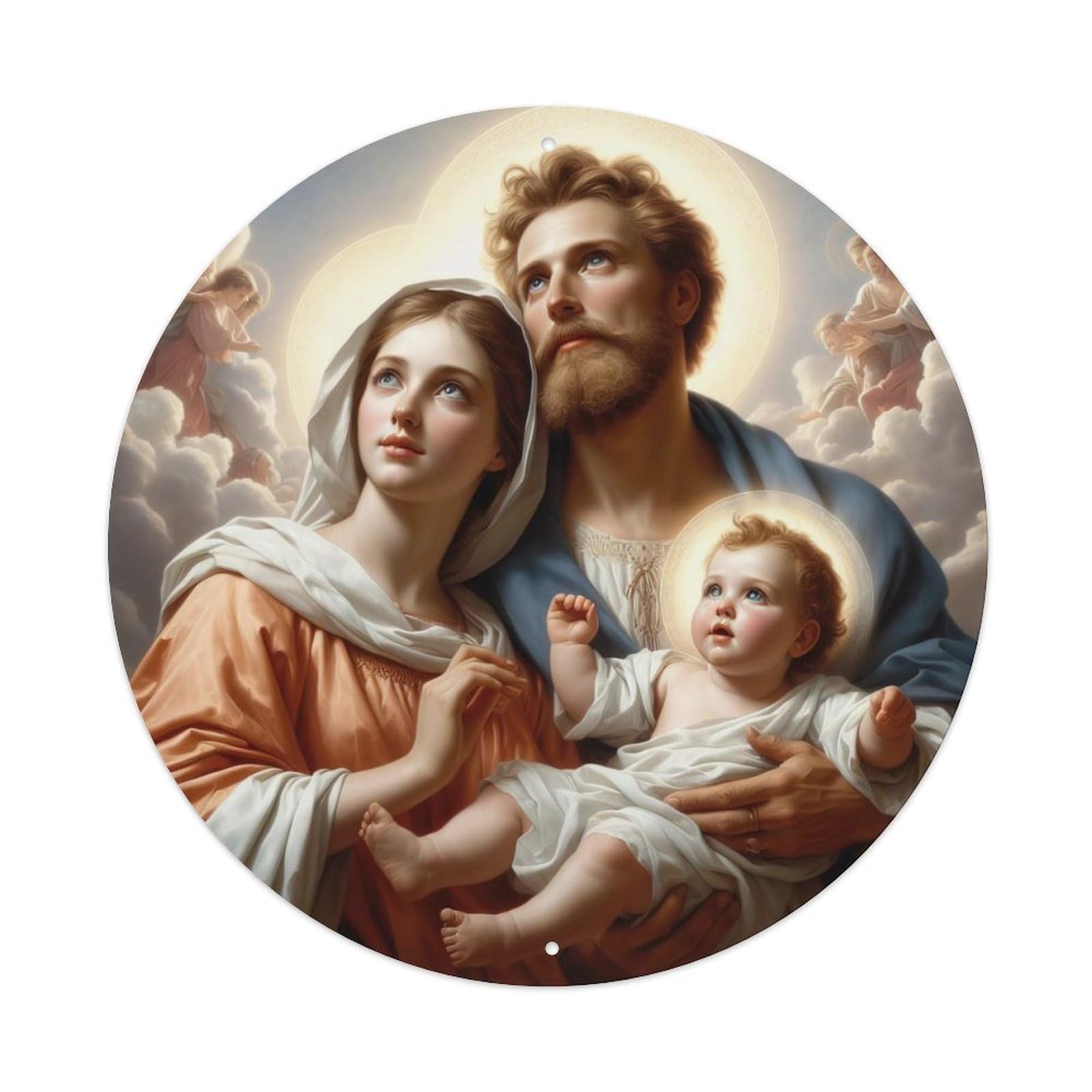 Christianity Jesus Religious Metal Tin Sign