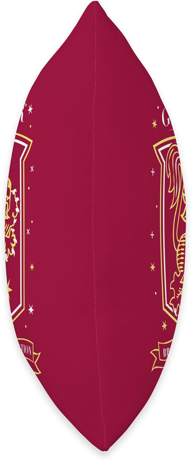 Harry Potter Hand Drawn Gryffindor Shield Throw Pillow