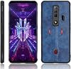 Funda para teléfono celular para ZTE Nubia Red Magic 7, funda retro de cuero PU ultradelgada a prueba de golpes - azul 1