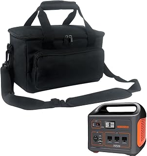 2 Pcs Carry Case Power Station - Portable Power Station Carrying Case | Storage Bag for Power Station Explorer 160/240/300, with Double Handle and Front