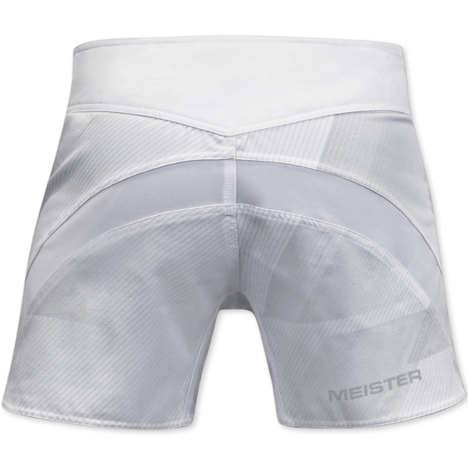 Meister Red Rage - Pantaloncini ibridi a metà Coscia per Boxe, MMA e Muay Thai