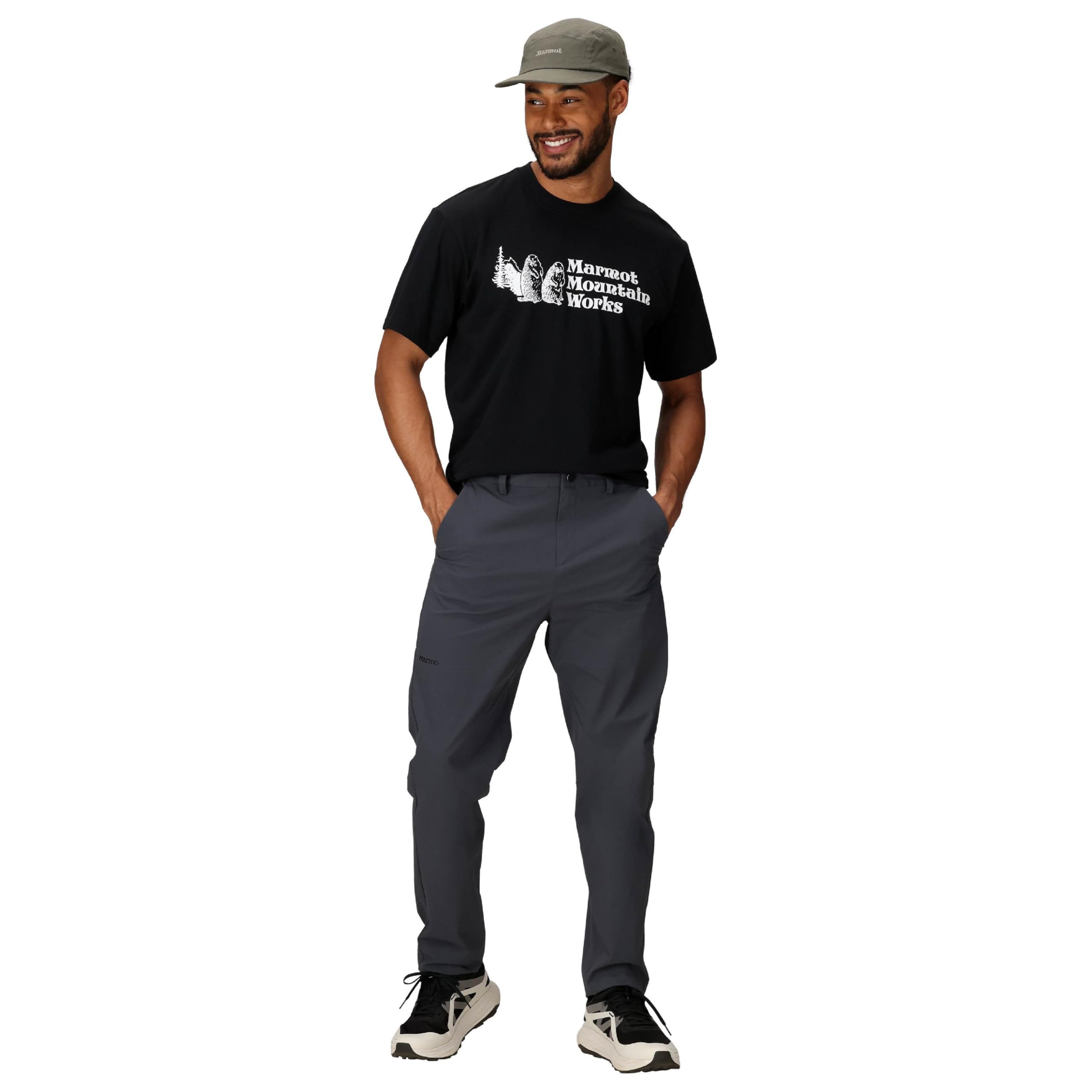 Marmot Herren Arch Rock Pant, Wasserabweisende Trekking-Hose, atmungsaktive Funktionshose, Softshell, Winddichte Wanderhose