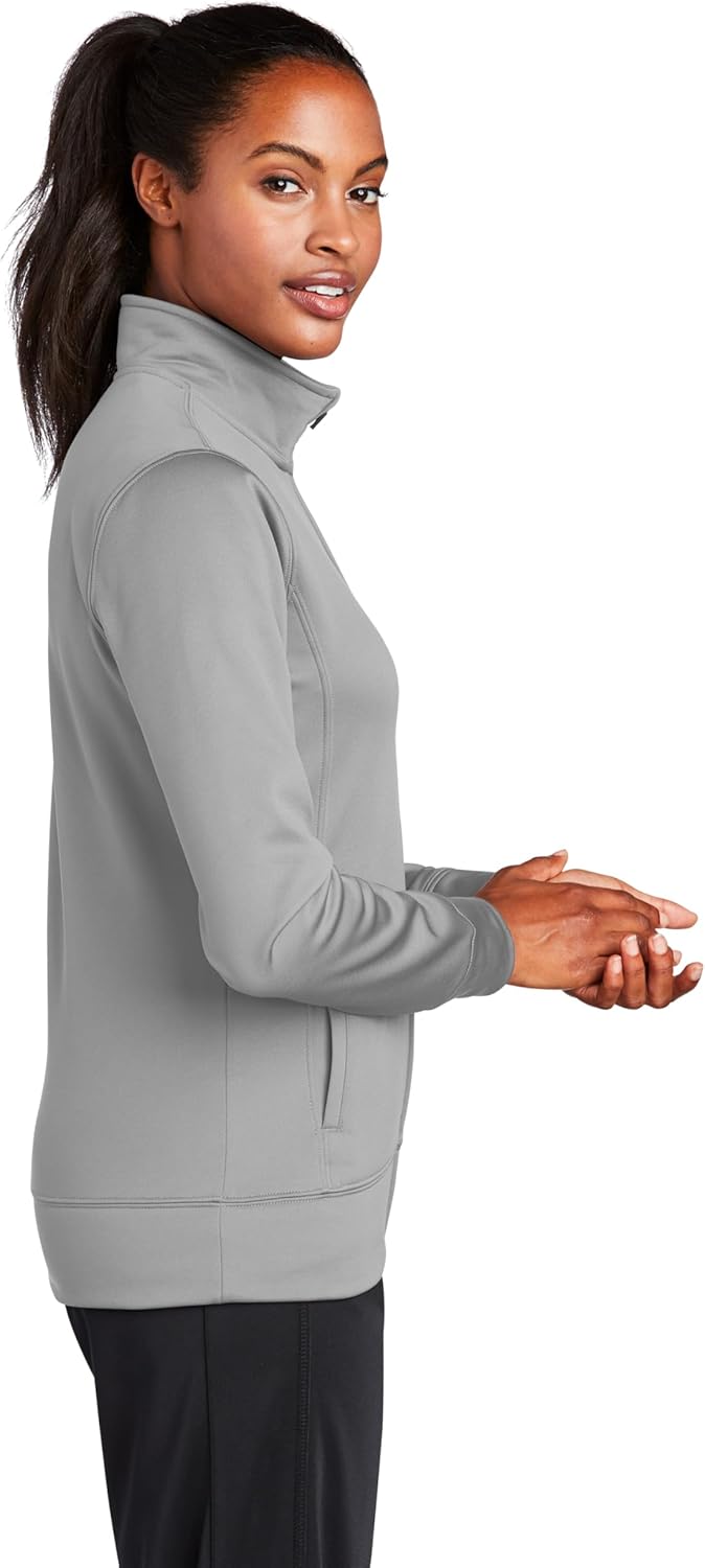 SPORT-TEK Women's Sport-Wick Fleece Full Zip Jacket