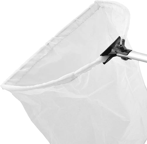 Eisco Labs Ultra Compact, D Frame Aquatic Net - Fine Mesh Plankton Net - Plastic Handle Built Into Frame - Field Pack Style - 16" Diameter, 10" Depth