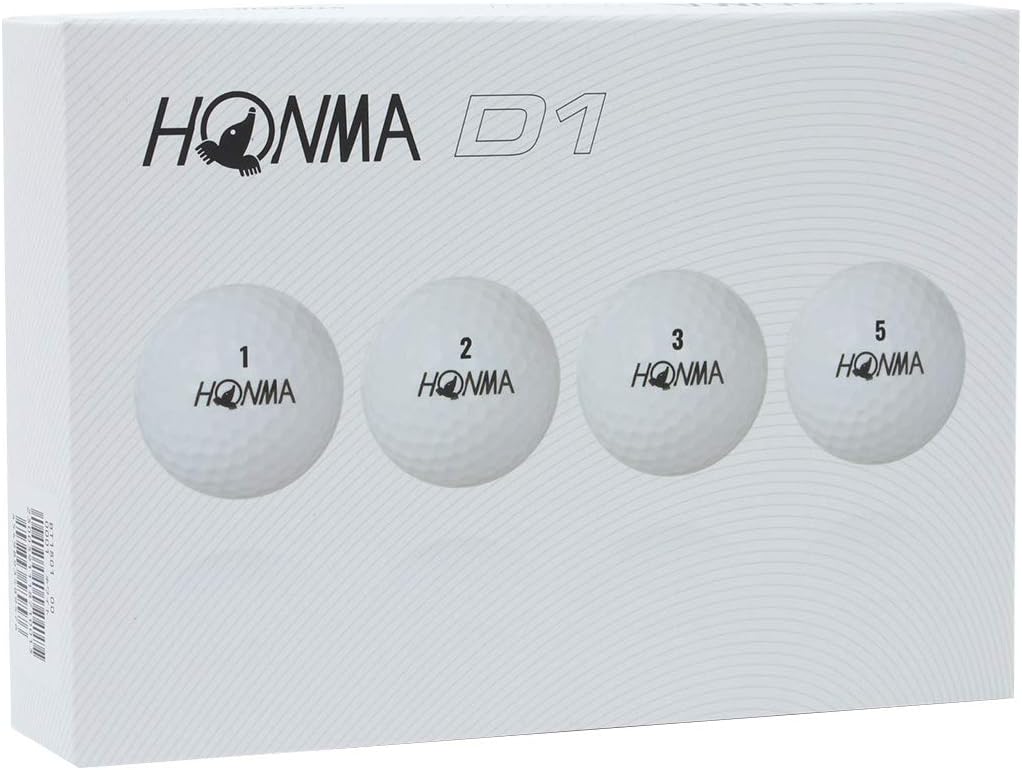 Honma D1 Golf Balls 1 Dozen White
