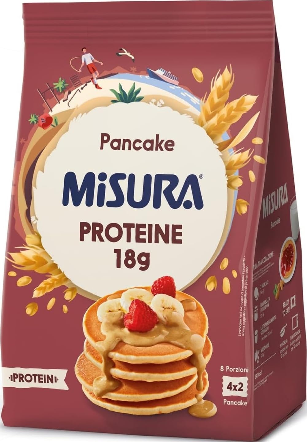 Misura Protein Pancake, Proteine 18 g