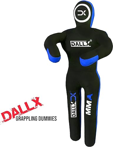 Miniatura 4 de DALLX MMA Grappling Dummy BBJ Wrestling Brazilian Jiu Jitsu Saco de boxeo Judo Karate Lanzar boxeo Fighting Dummy Self Defense Posición de pie  Sin