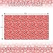 CXPSINC 4 Pack Disposable Snowflake Plastic Tablecloth - Christmas Table Cover for Party Decoration Supplies - 54 x 108 Inches Christmas Tablecloth (Red Snowflake)