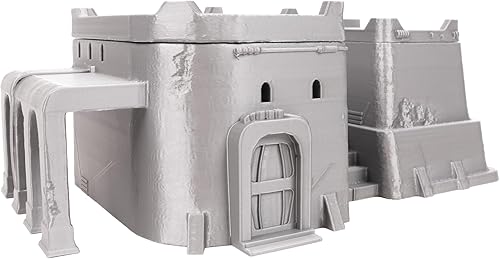 Sandhouse 5 - Tabletop Terrain by War Scenery para Star Wars Legion y Sci-Fi Wargames y RPGs 1.102 in 1.378 in 147