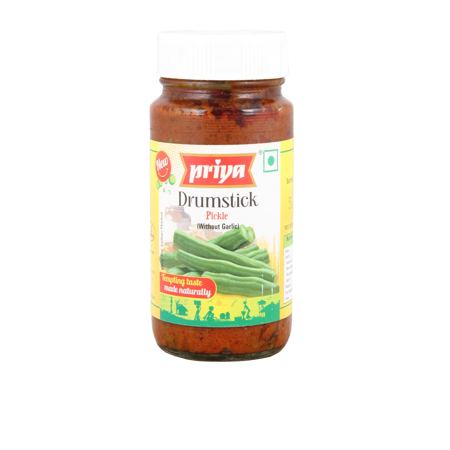 Priya Drumstick Pickle without Garlic, 300g - Homemade Drumstick Achar - Traditional Indian Taste (B00Y018NIG) Amazon Price History, Amazon Price Tracker