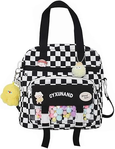 Lindas bolsas para la escuela, kawaii, bolsa japonesa multifuncional, mochilas estéticas para adolescentes, niñas, niños, bolsas de almuerzo,