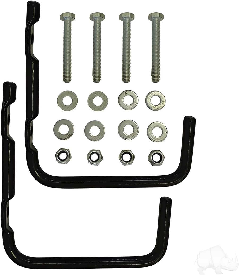 Performance Plus Carts Golf Cart Safety Grab Bar Utility Hooks | Universal Fit