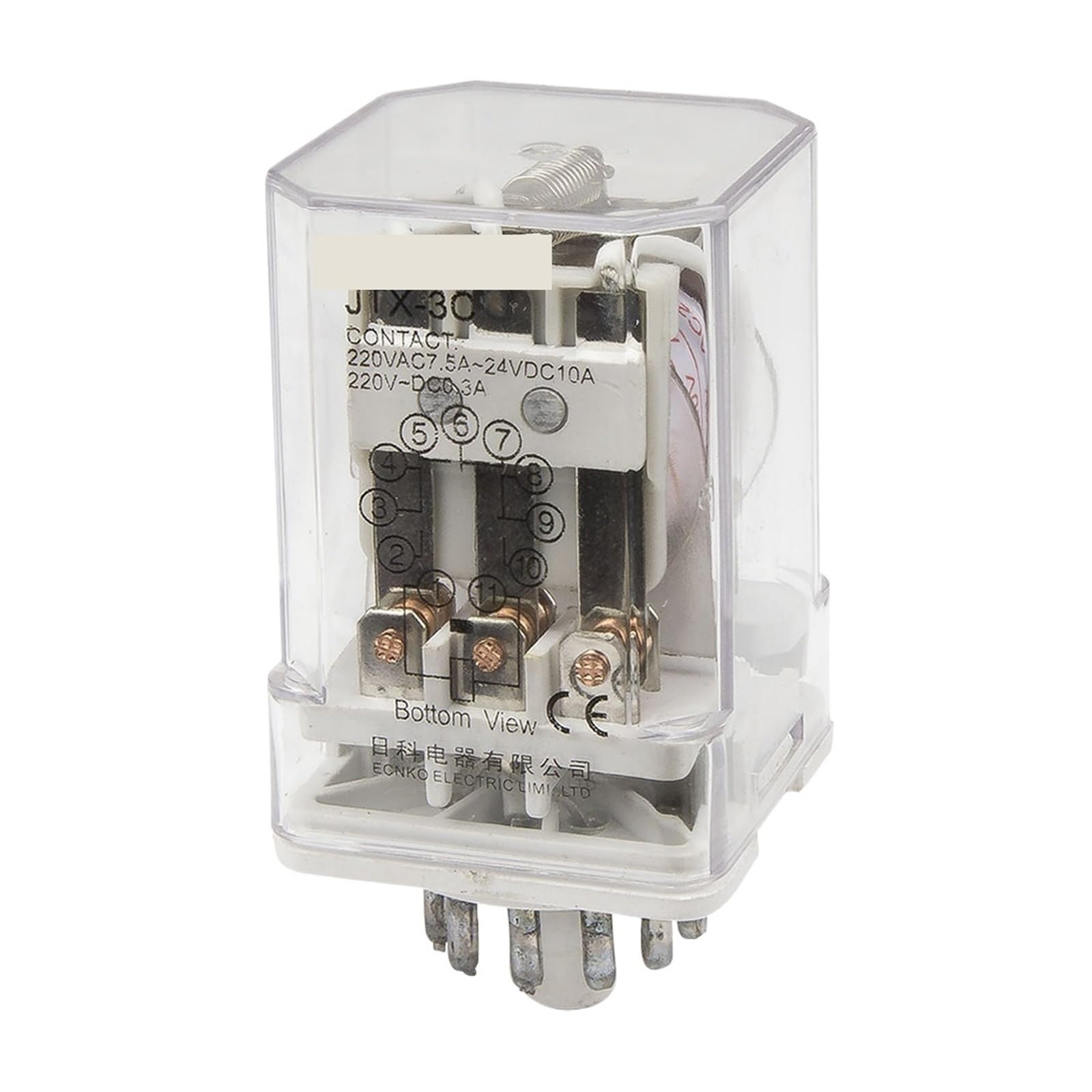 OSHZIKJII Relay 220V 110V 380V 24V DC 24V 6V power relay(6VDC)