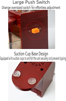 Electric Peanut Butter Maker, 500ml Grain Grinder, Toggle Switch, Squeeze Oil Dispenser, Stirring Hook, for Kitchen Nut Processing