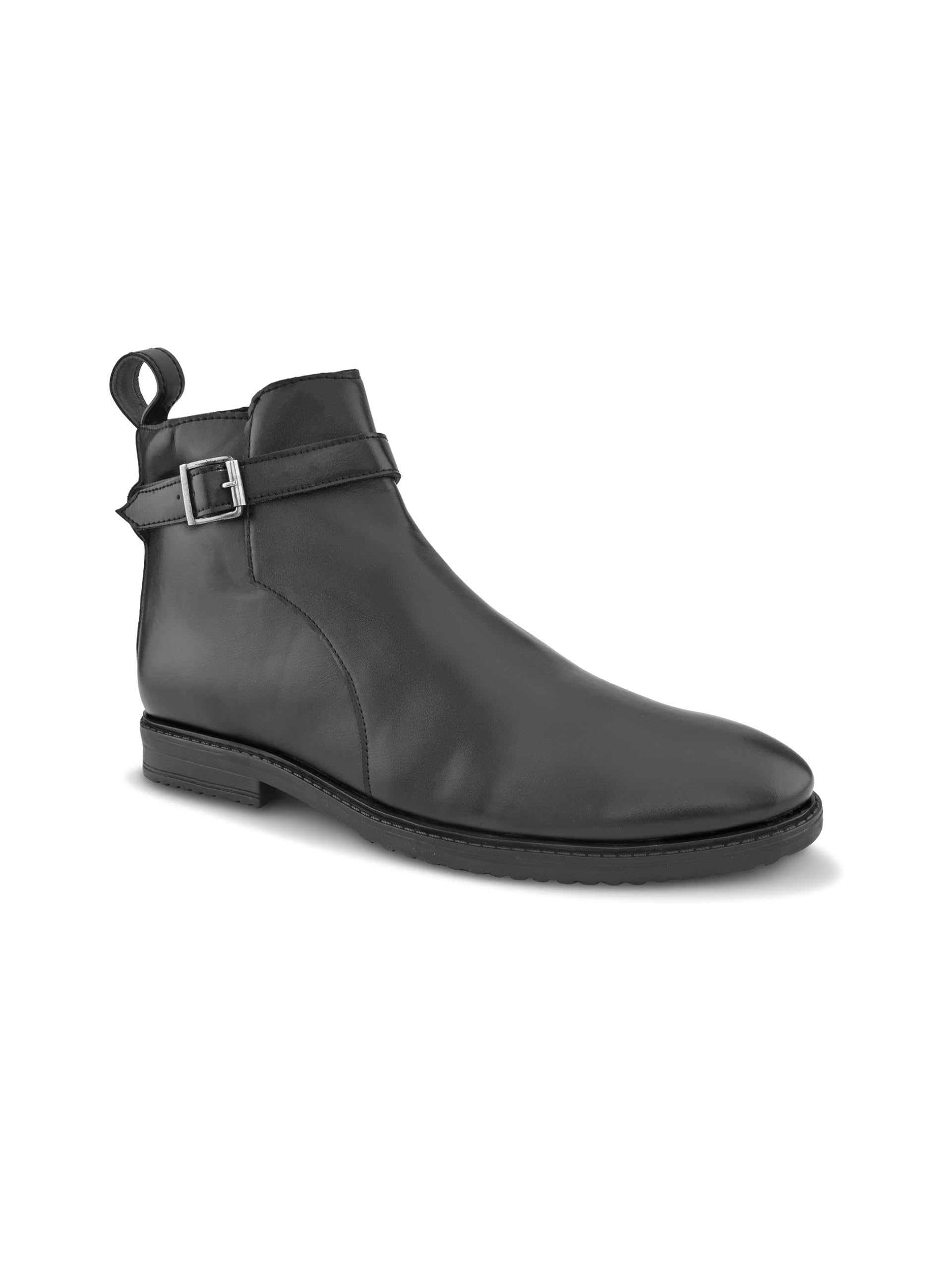 sir corbett Leather Chelsea Boots for Men | Stylish Casual Chain Boots-picture-10