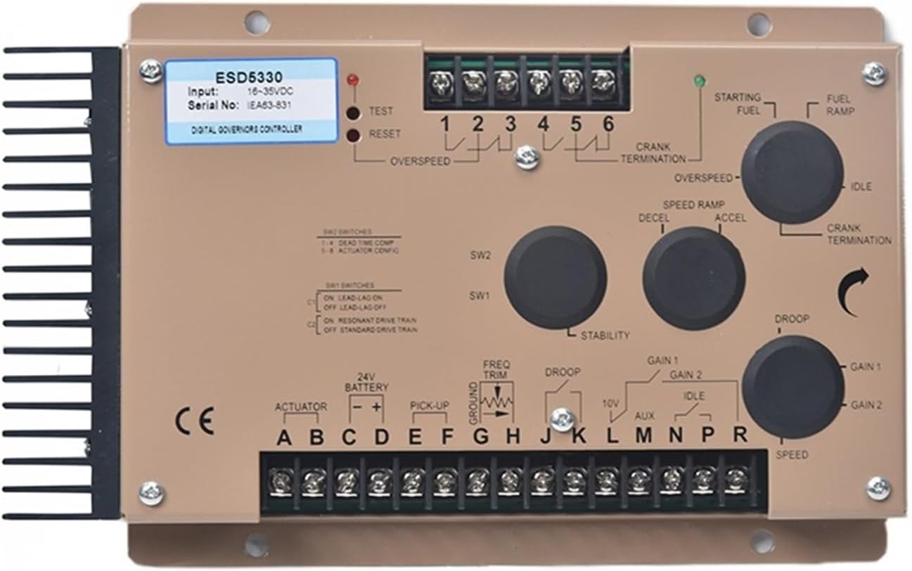 ESD5330 Original Generator Engine Electronic Speed Control Board Governor Controller Unit