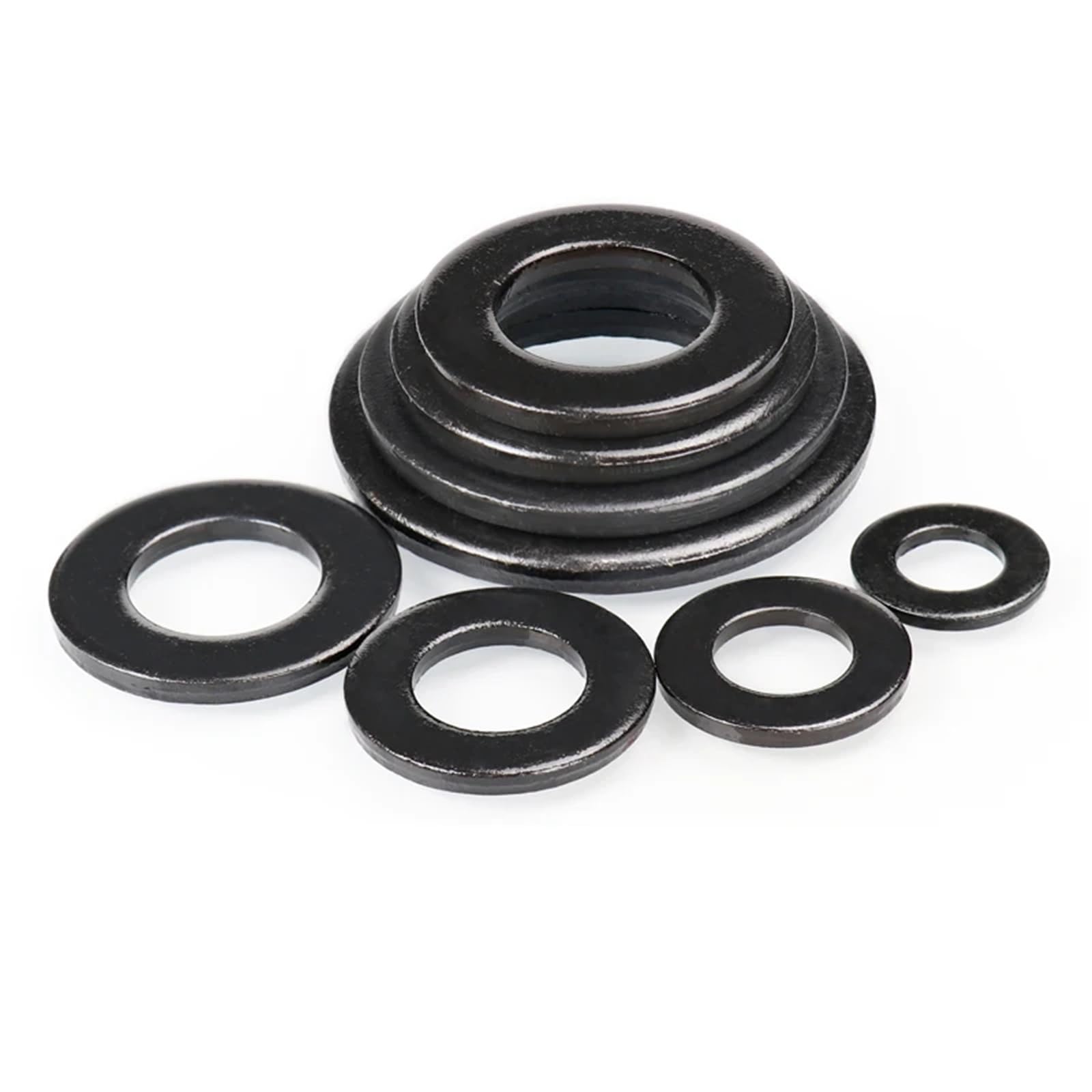 arandelas planas de acero al carbono, Junta plana de acero al carbono de grado 8.8, M2-M45(M10x30x2.5 x10pcs)