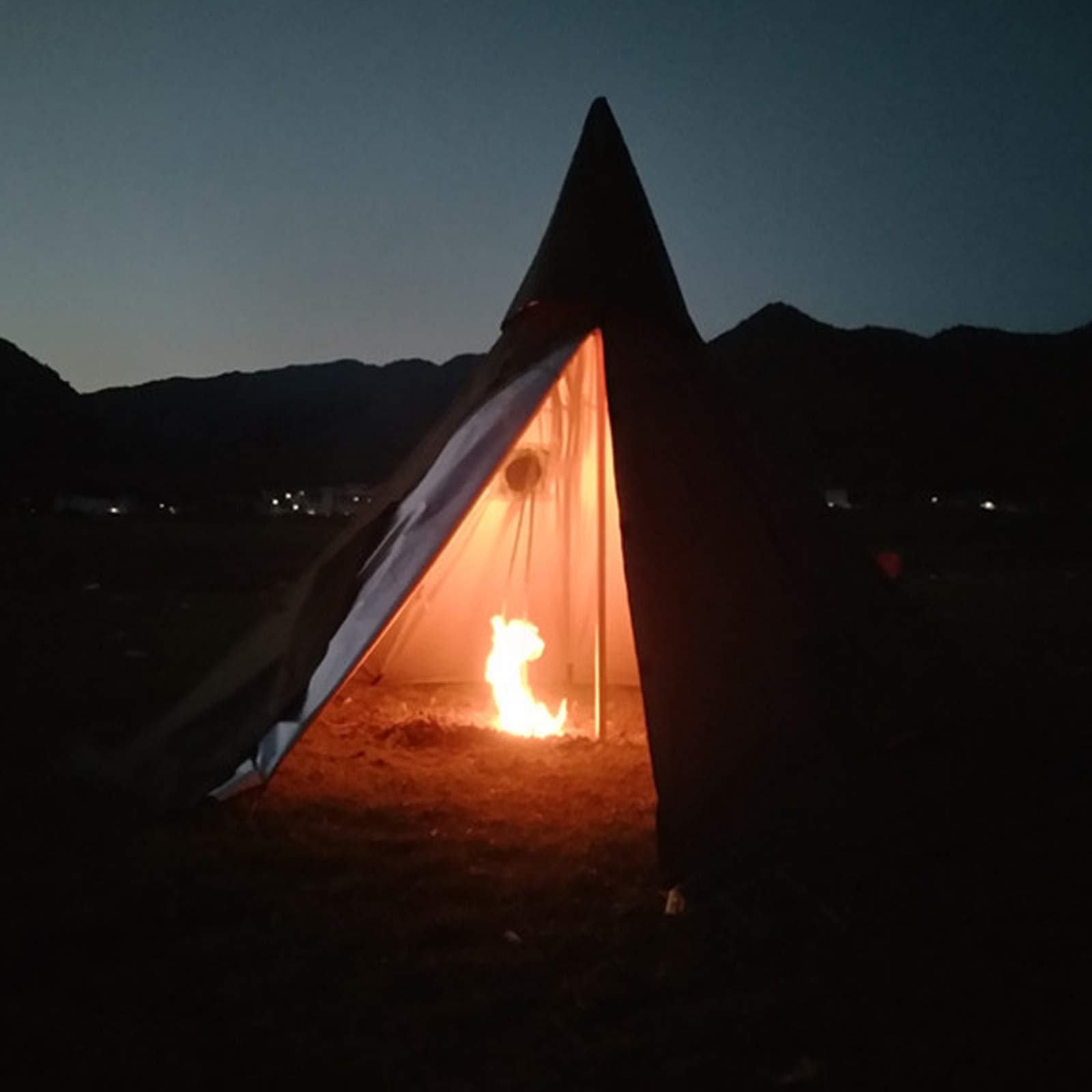 Namiot tipi dla dorosłych 1-2 osoby, rodzinny namiot kempingowy, namiot grupowy, namiot piramidowy, namiot dzwonkowy na rodzinne wakacje