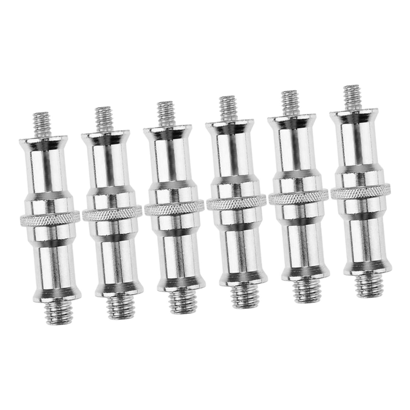 6 Piezas Adaptador de Tornillo Soporte de Luz de Compatible con Zapata Fría y Caliente para Equipos Fotográficos