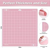 Vista 2 de HTVRONT Alfombrillas de corte con agarre de tela, paquete de 2 alfombrillas de corte de 12 x 12 pulgadas compatibles con Cricut Maker 3/Maker