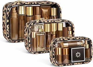 Bolsas de maquillaje transparentes con cremal...