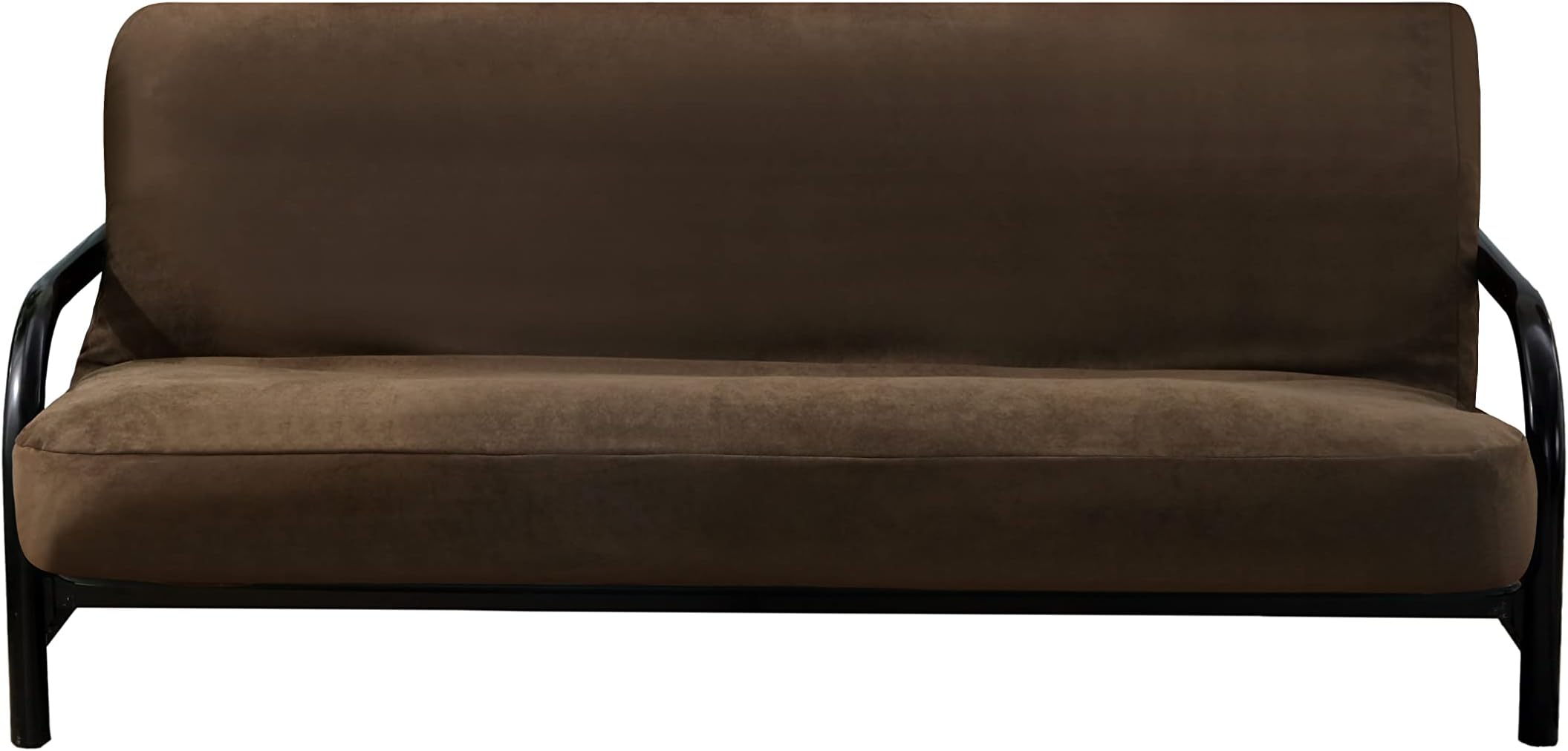 OctoRose Full Size Bonded Classic Soft Micro Suede Futon Cover (Chocolate Brown) by OctoRose