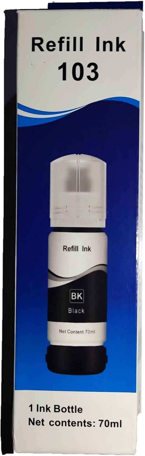 Melsan For Epson EcoTank L6290 Uyumlu Siyah Muadil Mürekkep 3x70 ml (Toplam 210 ml)