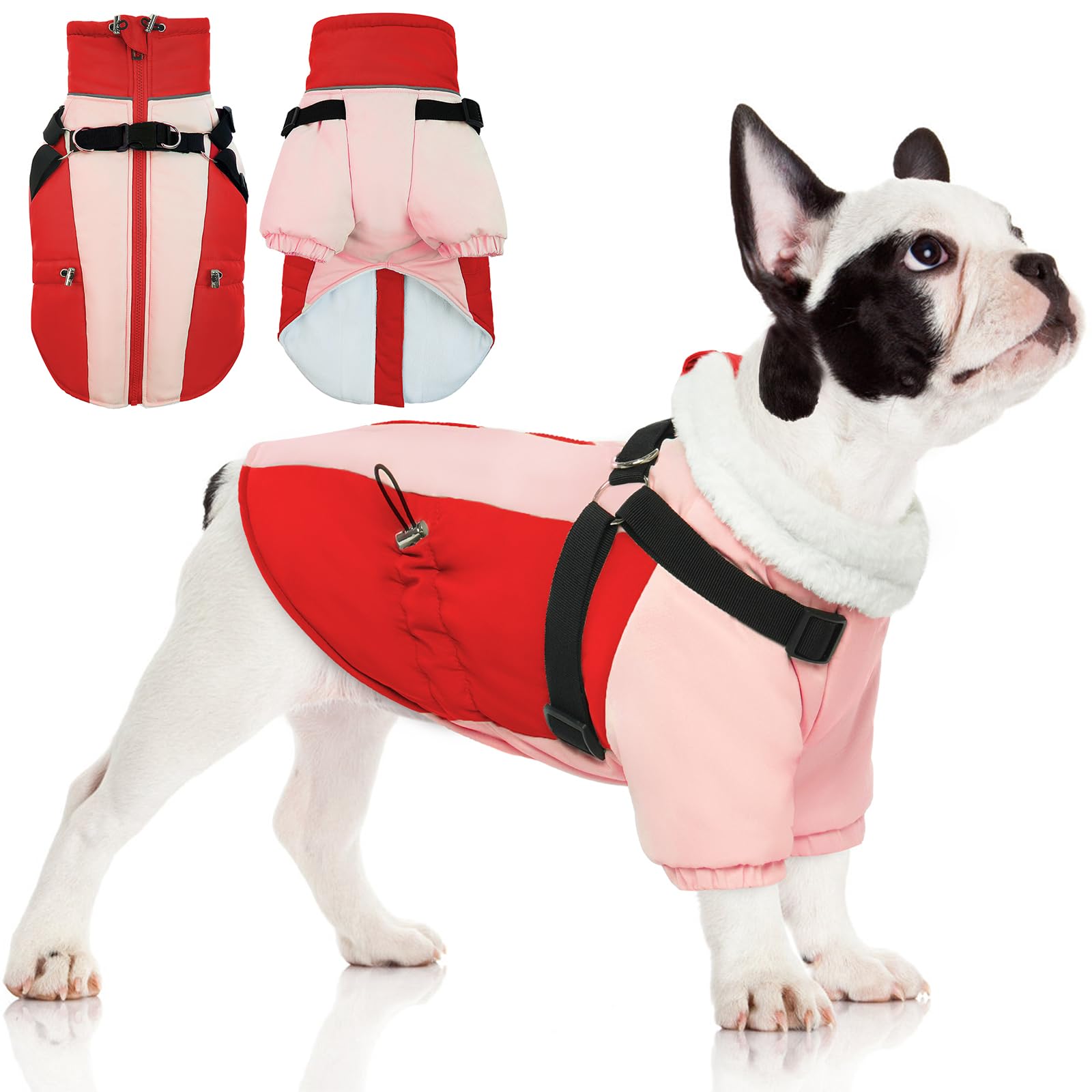 Hundejacke Winter Winter Hundejacke Wasserdicht - Reflektierend Für Große Hunde Bis 3XL Hundemantel Für Kleine Hunde