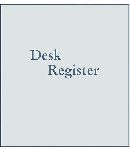 Registros de escritorio ejecutivos para carpetas de escritorio y negocios (juego de 3)