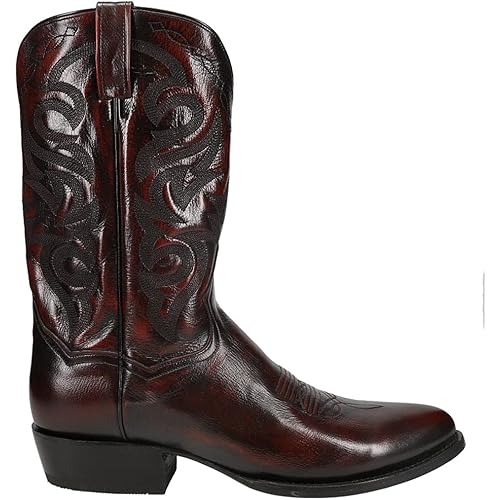 Dan Post Boots Mens Milwaukee Round Toe Western Cowboy Boots Casual Mid Calf - Brown