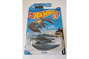 Hot Wheels Batman Batplane: Soar Through the City with Iconic Superhero Style