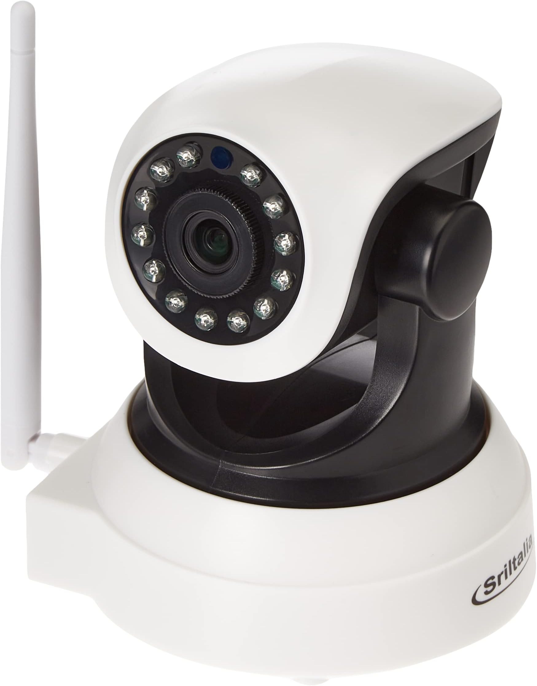 Sricam ItaliaSP017 Telecamera di Sorveglianza Wireless1080P HD IP Camera WiFi/Ethernet con Istruzioni per l'uso App Sricam/DVR/NVR Assistenza in Italiano Compatibile con iOS /Android/Windows PC