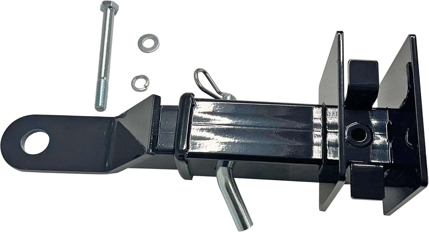 Huskey Parts Company Heavy Duty Golf Cart Trailer Hitch for Yamaha Drive 2 2017-Up, Frame Mounted